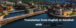 translation from English to Swedish