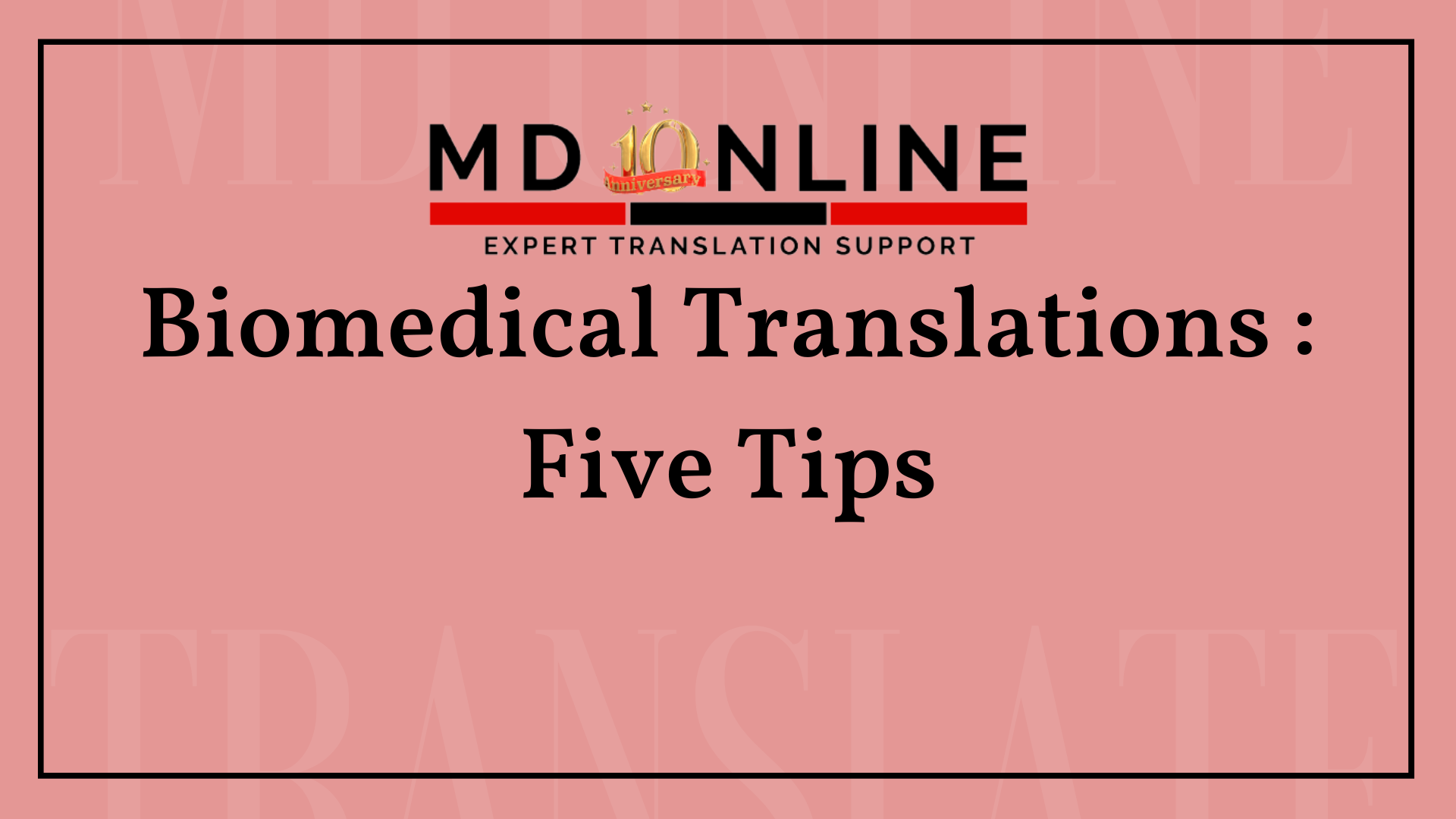 medical translation