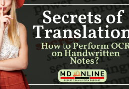 Secrets of Translation: How to translate handwritten notes? Effective techniques and practical tips.